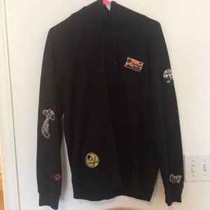 Obey patch hoodie
